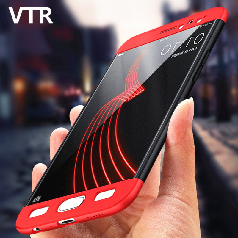 360 Degree Luxury Protective Cases For Xiaomi mi6 mi5 mi5s Matte Phone Case For Xiaomi mi 6 mi 5 mi 5s Cover PC Full Phone Shell