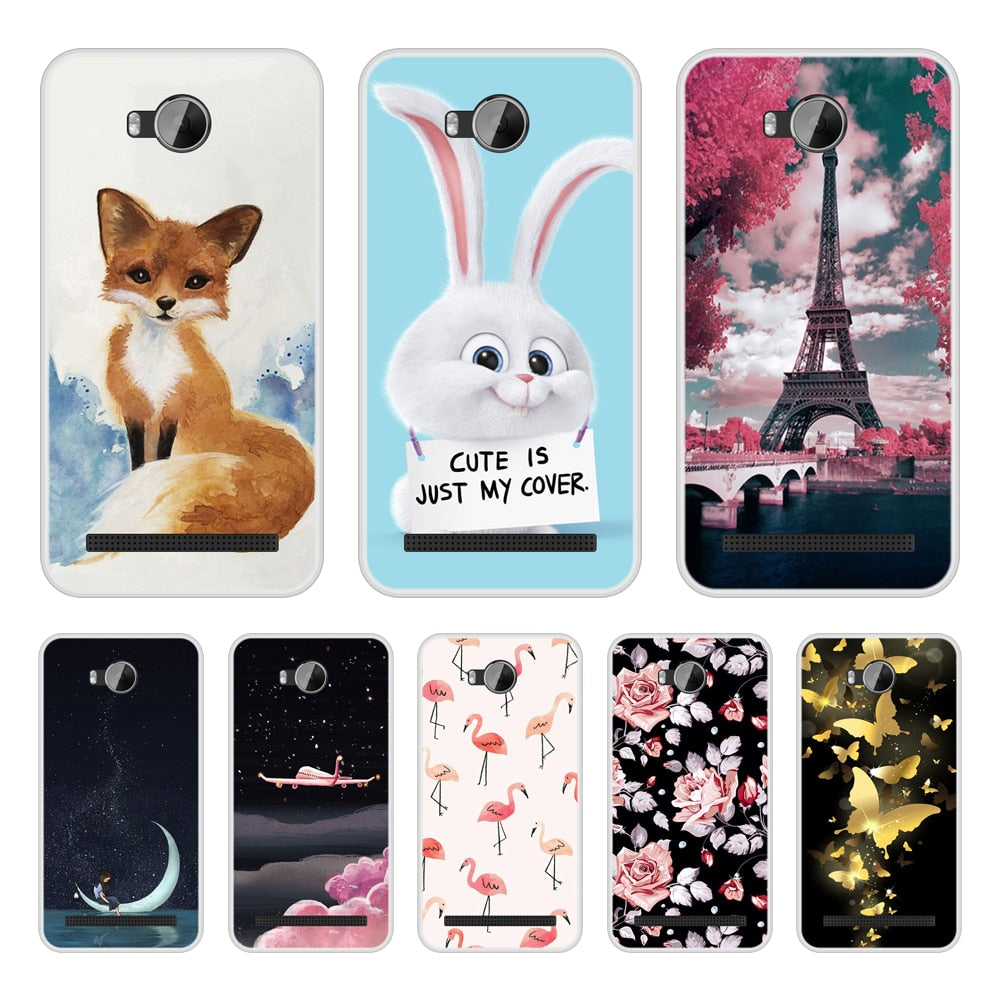 Case For Huawei Y3 II Soft Silicone TPU Cool Design Patterned Printed Cover For Huawei Y3II  Y 3 II Y3 2 LUA L21 Phone Case