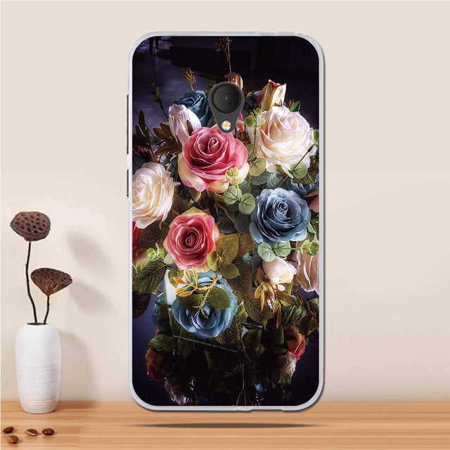 Case for Alcatel U5 Case Cover Soft TPU Silicone Cover for Alcatel U5 Cover Case for Alcatel U5 4G 5044D 5044Y 5.0" Phone Cases