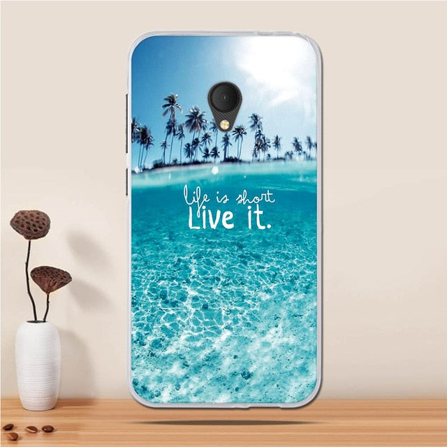 Case for Alcatel U5 Case Cover Soft TPU Silicone Cover for Alcatel U5 Cover Case for Alcatel U5 4G 5044D 5044Y 5.0" Phone Cases