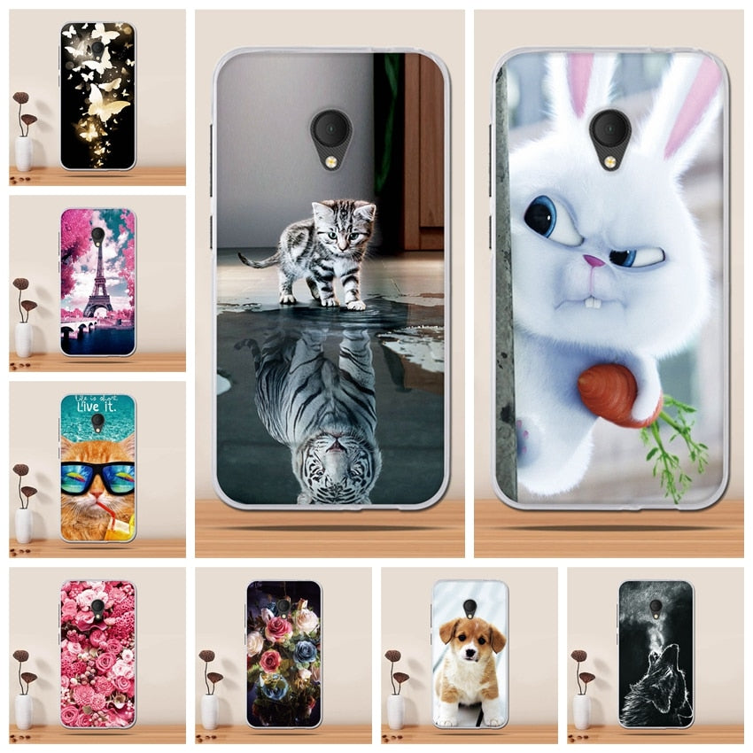 Case for Alcatel U5 Case Cover Soft TPU Silicone Cover for Alcatel U5 Cover Case for Alcatel U5 4G 5044D 5044Y 5.0" Phone Cases