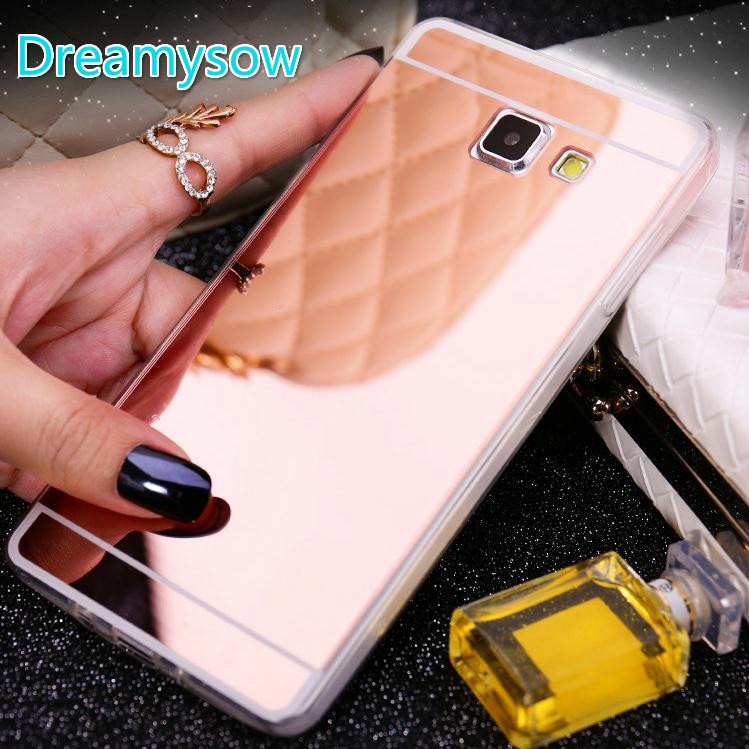 Electroplated Mirror protective phone Case For Samsung Galaxy J7 J5 J3 A3 A5 A7 2016/2017 Grand Prime G530 Core G360