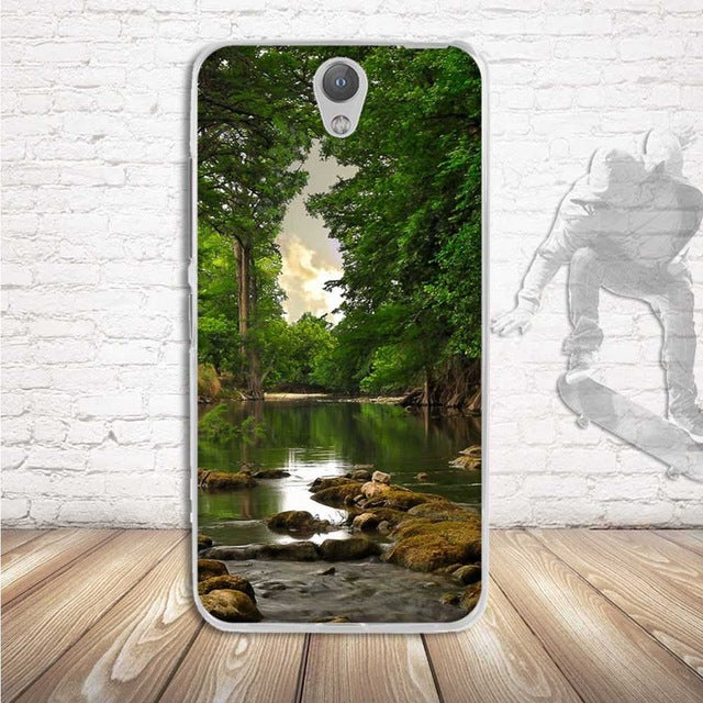 For Coque Lenovo Vibe S1 S 1 S1 Case Soft Silicon TPU Back Cover 3D Cute Skim For Lenovo Vibe S1 A40 C50 S1A40 S1C50 Phone Cases