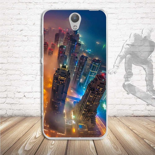 For Coque Lenovo Vibe S1 S 1 S1 Case Soft Silicon TPU Back Cover 3D Cute Skim For Lenovo Vibe S1 A40 C50 S1A40 S1C50 Phone Cases