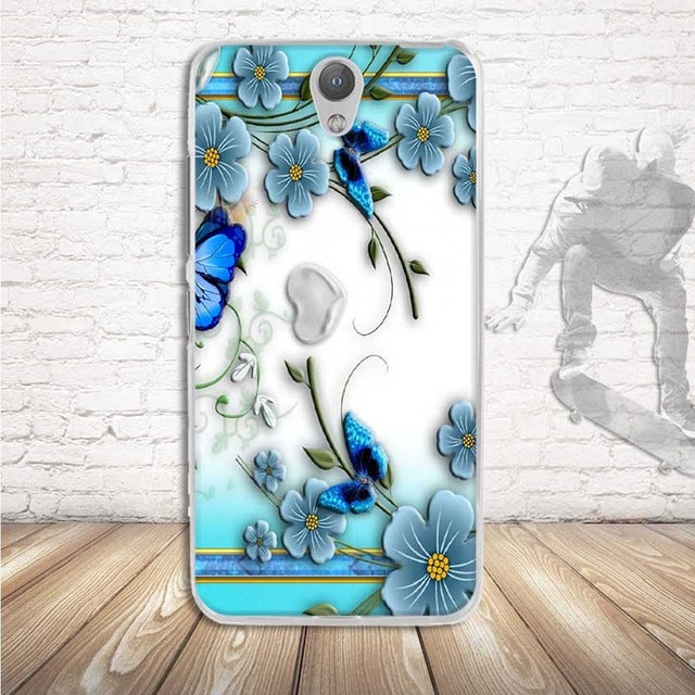 For Coque Lenovo Vibe S1 S 1 S1 Case Soft Silicon TPU Back Cover 3D Cute Skim For Lenovo Vibe S1 A40 C50 S1A40 S1C50 Phone Cases