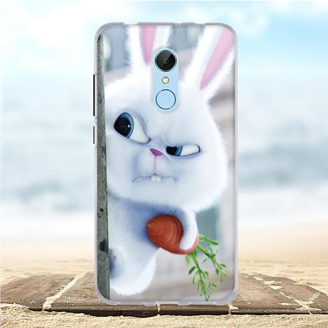 For Coque Xiaomi Redmi 5 Case 3D Cute Soft Silicone TPU Back Cover For Xiaomi Redmi 5 Case For Xiaomi Redmi 5 Plus Phone Cases