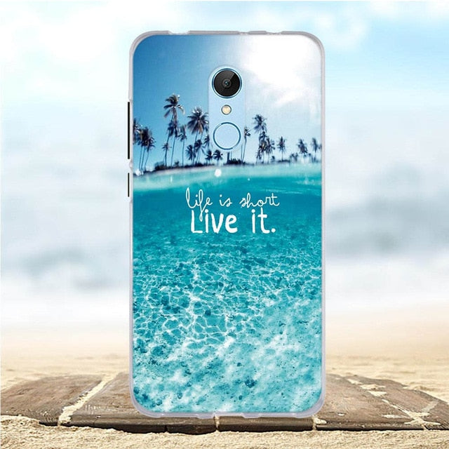 For Coque Xiaomi Redmi 5 Case 3D Cute Soft Silicone TPU Back Cover For Xiaomi Redmi 5 Case For Xiaomi Redmi 5 Plus Phone Cases