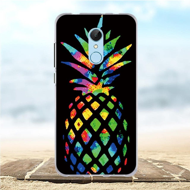 For Coque Xiaomi Redmi 5 Case 3D Cute Soft Silicone TPU Back Cover For Xiaomi Redmi 5 Case For Xiaomi Redmi 5 Plus Phone Cases