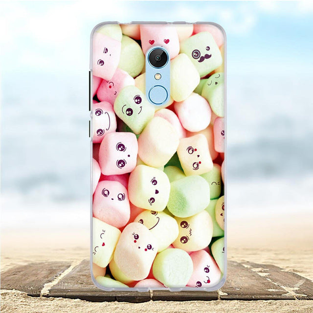 For Coque Xiaomi Redmi 5 Case 3D Cute Soft Silicone TPU Back Cover For Xiaomi Redmi 5 Case For Xiaomi Redmi 5 Plus Phone Cases