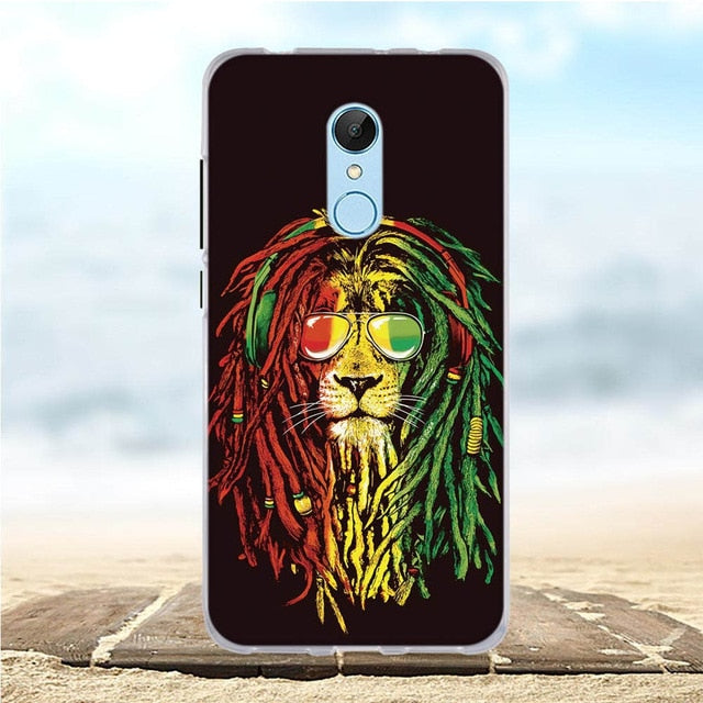 For Coque Xiaomi Redmi 5 Case 3D Cute Soft Silicone TPU Back Cover For Xiaomi Redmi 5 Case For Xiaomi Redmi 5 Plus Phone Cases