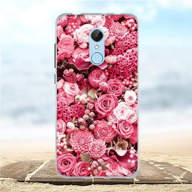 For Coque Xiaomi Redmi 5 Case 3D Cute Soft Silicone TPU Back Cover For Xiaomi Redmi 5 Case For Xiaomi Redmi 5 Plus Phone Cases