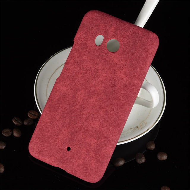 For HTC U11 Case HTC U 11 Case Back Cover Coque Luxury PU Leather Phone Case For HTC U11 Dual Sim U 11 HTCU11 Case 5.5 Inch