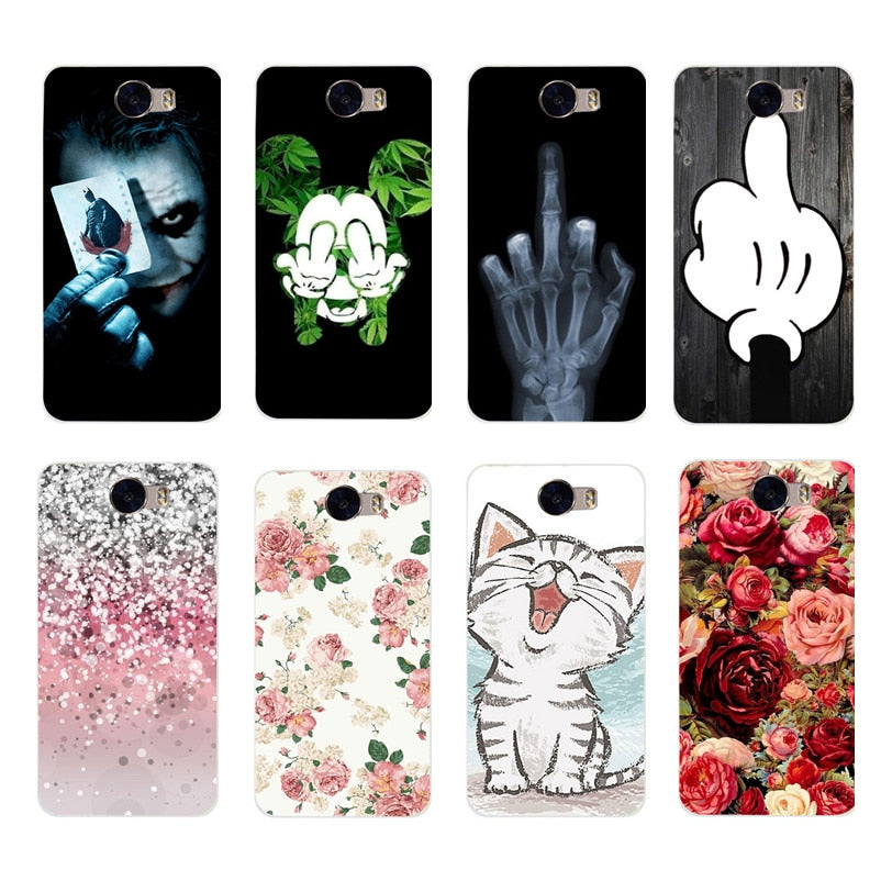 For Huawei Honor 5A LYO-L21 / Y6 II Compact / Y5 II Y5II Case Honor5A 5.0 inch Soft Silicone Phone Case For Huawei LYO L21 Cover