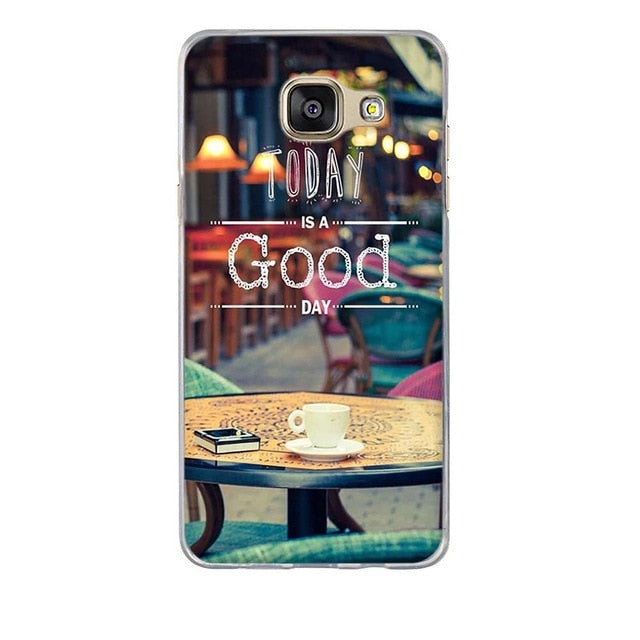 For Samsung Galaxy A3 A5 2016 Case A310F A510F Cover Soft TPU Silicone Coque Funda For Samsung A3 2016 A5 2016 Case Phone Cases