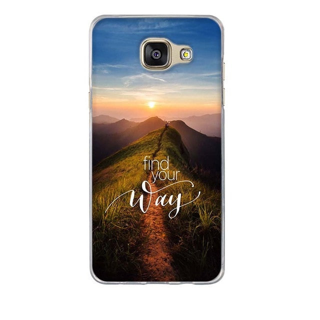 For Samsung Galaxy A3 A5 2016 Case A310F A510F Cover Soft TPU Silicone Coque Funda For Samsung A3 2016 A5 2016 Case Phone Cases