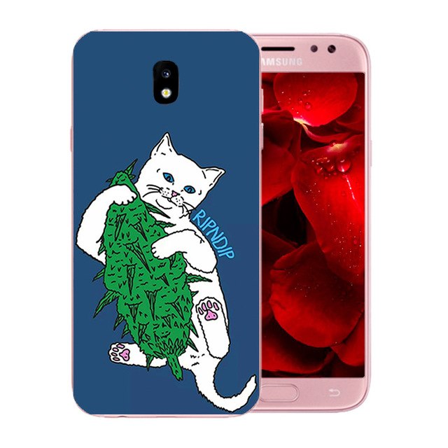 For Samsung Galaxy J5 2017 Case Cover Silicone Cats Family Pattern Case for Galaxy J5 Pro J530F Europe Version Phone Cases