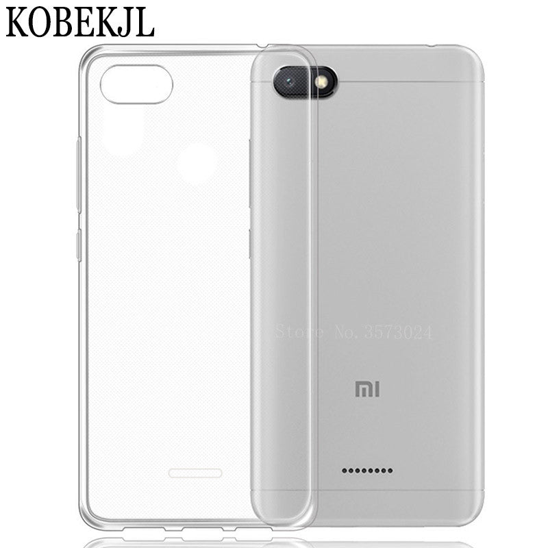For Xiaomi Redmi 6 Case Redmi 6A Case 5.45 Soft TPU Silicone Back Cover Phone Case For Xiaomi Redmi 6A  6 A Redmi6 Redmi6A Case