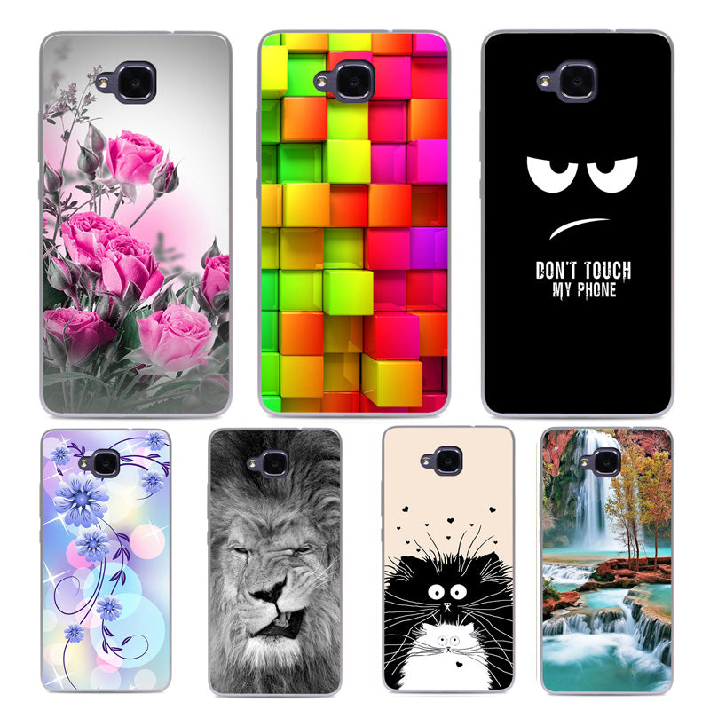 IGWGRY Huawei Honor 5C Case Cover NO Fingerprint Hole Soft Silicone Phone Cases Cover for Huawei Honor 5 C 5C RU Euro Version