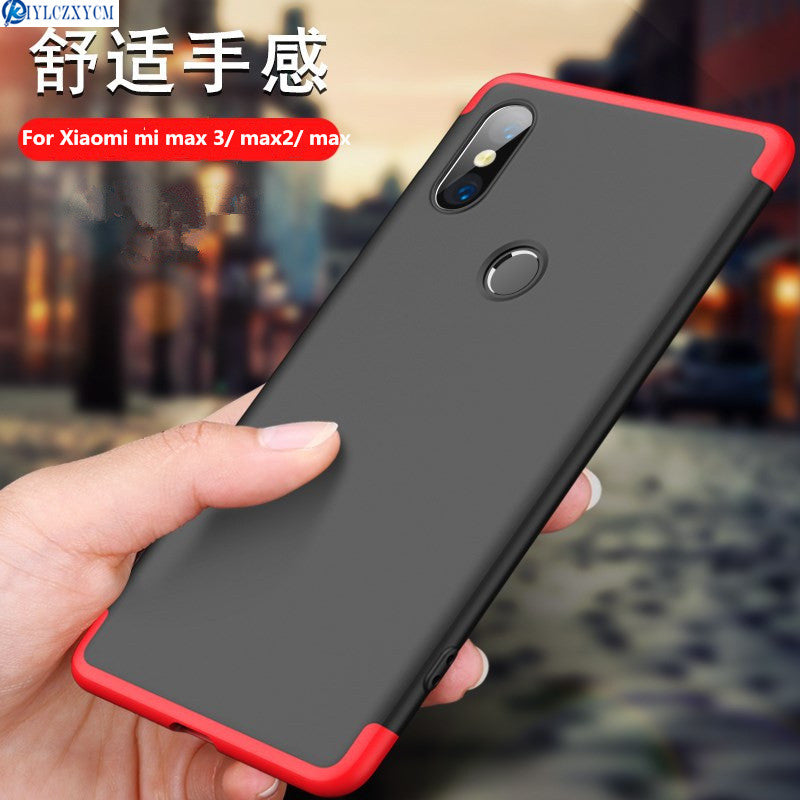 KIYLCZXYCM Coque For Xiaomi Mi Max 3 Case 360 Full Protective 3in1 Hard Matte Cover For Xiaomi Mi Max 2 3 Max2 Max3 Phone Case