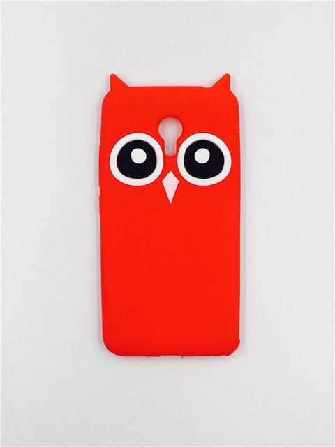 Lovely Cute 3D Cartoon Soft Silicon Cover for Meizu MX6 MX5 Meilan A5 M2 M3 M3S mini M3E M5 M5S note Metal Mobile Phone Cases