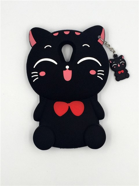 Lovely Cute 3D Cartoon Soft Silicon Cover for Meizu MX6 MX5 Meilan A5 M2 M3 M3S mini M3E M5 M5S note Metal Mobile Phone Cases