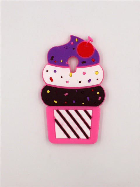 Lovely Cute 3D Cartoon Soft Silicon Cover for Meizu MX6 MX5 Meilan A5 M2 M3 M3S mini M3E M5 M5S note Metal Mobile Phone Cases