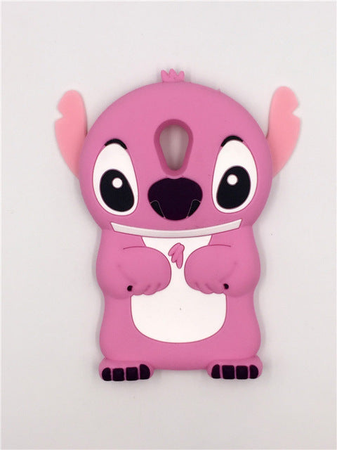 Lovely Cute 3D Cartoon Soft Silicon Cover for Meizu MX6 MX5 Meilan A5 M2 M3 M3S mini M3E M5 M5S note Metal Mobile Phone Cases