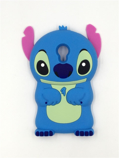 Lovely Cute 3D Cartoon Soft Silicon Cover for Meizu MX6 MX5 Meilan A5 M2 M3 M3S mini M3E M5 M5S note Metal Mobile Phone Cases