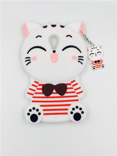 Lovely Cute 3D Cartoon Soft Silicon Cover for Meizu MX6 MX5 Meilan A5 M2 M3 M3S mini M3E M5 M5S note Metal Mobile Phone Cases
