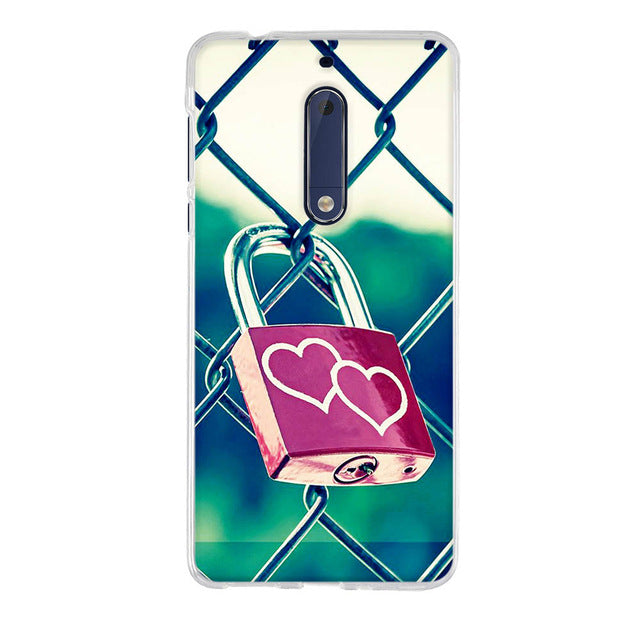 Luxury 3D Soft Silicone TPU Shell For Nokia 5 Case 3D Cute Animal Back Cover Painting For Nokia 5 Phone Cases For Nokia5