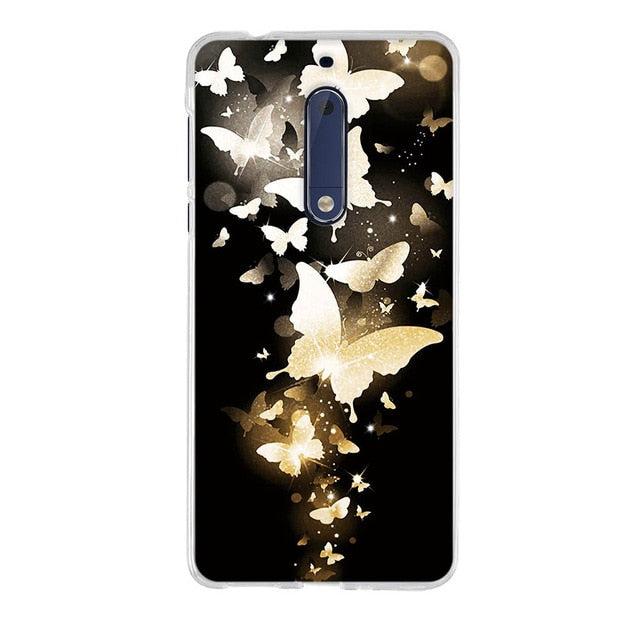 Luxury 3D Soft Silicone TPU Shell For Nokia 5 Case 3D Cute Animal Back Cover Painting For Nokia 5 Phone Cases For Nokia5