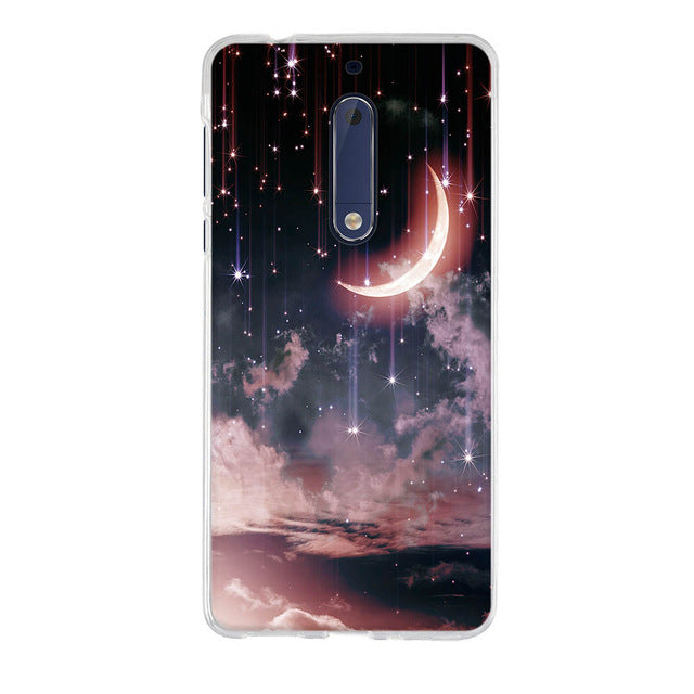 Luxury 3D Soft Silicone TPU Shell For Nokia 5 Case 3D Cute Animal Back Cover Painting For Nokia 5 Phone Cases For Nokia5