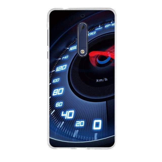 Luxury 3D Soft Silicone TPU Shell For Nokia 5 Case 3D Cute Animal Back Cover Painting For Nokia 5 Phone Cases For Nokia5