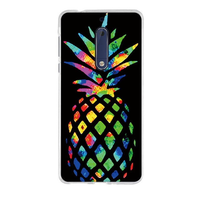 Luxury 3D Soft Silicone TPU Shell For Nokia 5 Case 3D Cute Animal Back Cover Painting For Nokia 5 Phone Cases For Nokia5