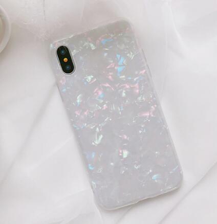 Luxury Glitter Candy Color Pink White Bling Silicone Clear Soft Phone Case For Samsung Galaxy S7 Edge S8 S8Plus S9 S9Plus Note8