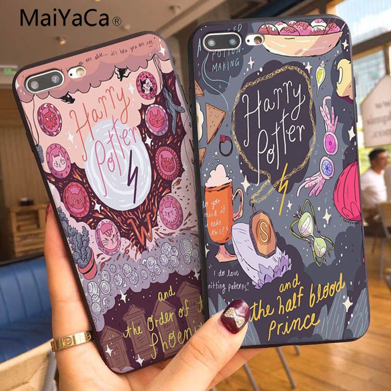 MaiYaCa Harry Potter Comics Customer Custom Photo Soft Phone Case For Apple iphone 5 5s 5c SE And 6s 7 8 Phone case