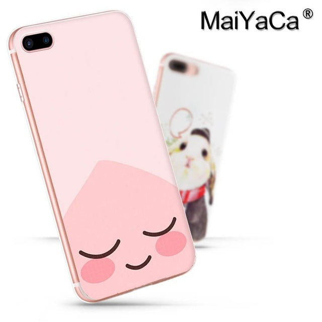 MaiYaCa Korean cartoon funny cocoa friend Unique Design Newest The Fashion phone Case for iPhone8 7 6 6S Plus X 10 5 5S SE 5C44S