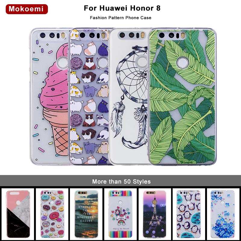 Mokoemi Fashion Cute Luxury Soft 5.2"For Huawei Honor 8 Case For Huawei Honor 8 Cell Phone Case Cover
