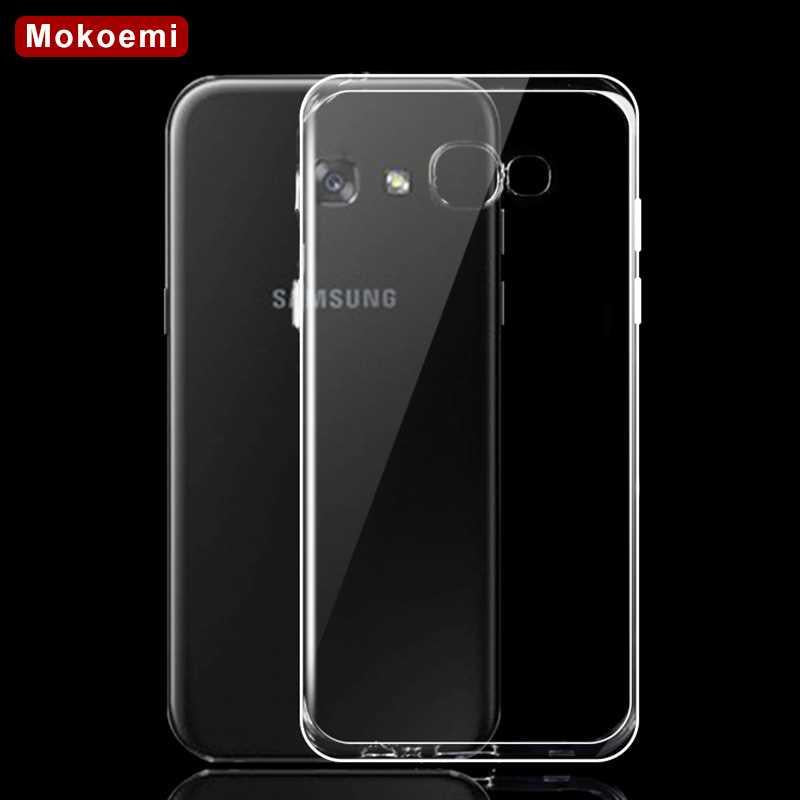 Mokoemi Ultra Thin Slim Clear Soft TPU 4.7"For Samsung Galaxy A3 2017 Case For Samsung Galaxy A3 2016 A310 A320 Phone Case Cover