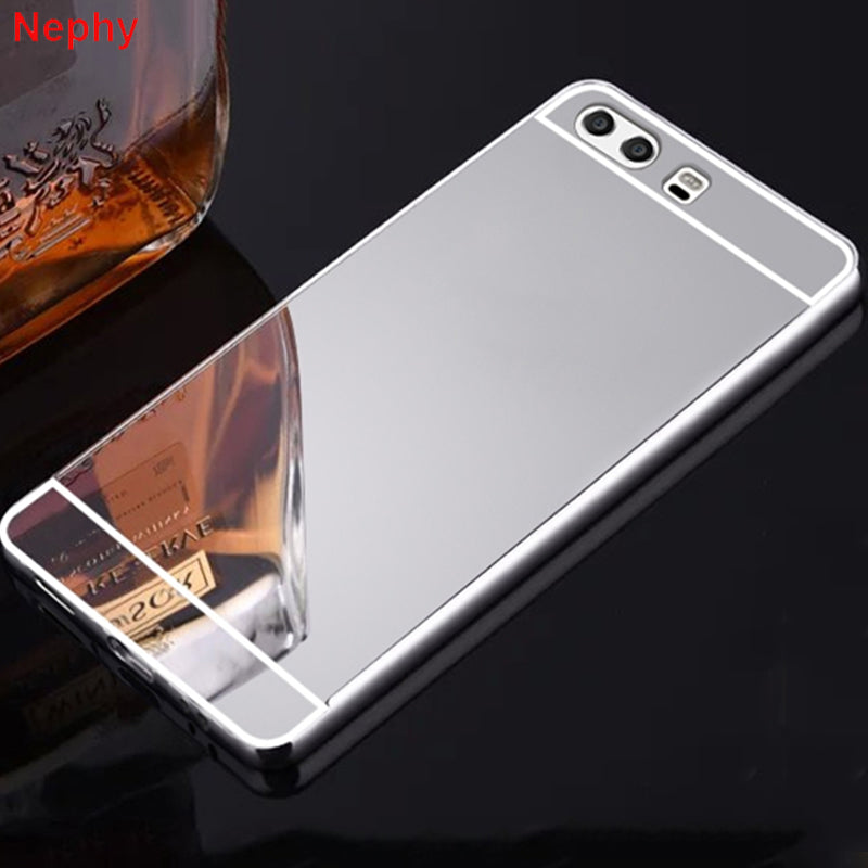 Nephy Soft Cell Phone Case for huawei P8 P9 P10 P20 Lite Plus Honor8 Honor9 Lite Mate 8 9 10 Lite 2017 mirror Ultra thin Cover