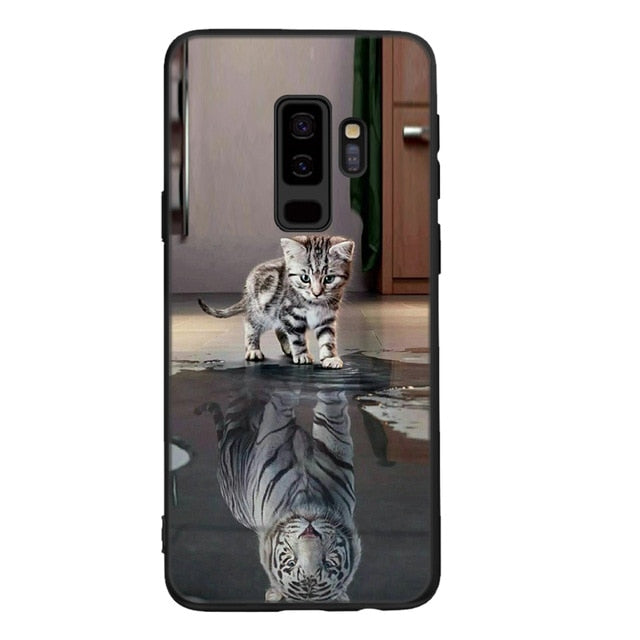 Pattern Phone Case For iPhone X 8 7 6 6S Plus Cute Phone Painted Case Cover For iPhone X 8 7 6 6S Plus Cartoon Soft TPU Coque