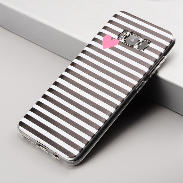 Pattern Phone Cases For Samsung Galaxy S9 S8 Plus S7 Edge Note8 A5 A6 A7 A8 Plus 2018 J3 J4 J6 J5 J7 2017 2018 Soft TPU Cover