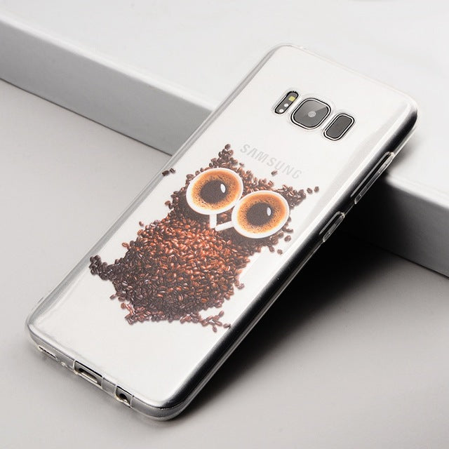 Pattern Phone Cases For Samsung Galaxy S9 S8 Plus S7 Edge Note8 A5 A6 A7 A8 Plus 2018 J3 J4 J6 J5 J7 2017 2018 Soft TPU Cover