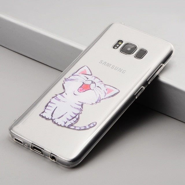 Pattern Phone Cases For Samsung Galaxy S9 S8 Plus S7 Edge Note8 A5 A6 A7 A8 Plus 2018 J3 J4 J6 J5 J7 2017 2018 Soft TPU Cover