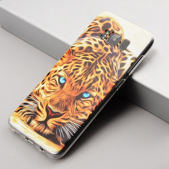 Pattern Phone Cases For Samsung Galaxy S9 S8 Plus S7 Edge Note8 A5 A6 A7 A8 Plus 2018 J3 J4 J6 J5 J7 2017 2018 Soft TPU Cover