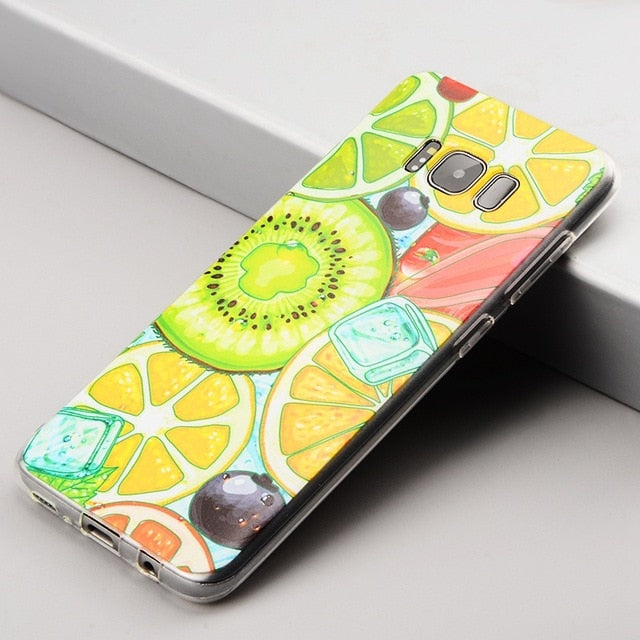 Pattern Phone Cases For Samsung Galaxy S9 S8 Plus S7 Edge Note8 A5 A6 A7 A8 Plus 2018 J3 J4 J6 J5 J7 2017 2018 Soft TPU Cover