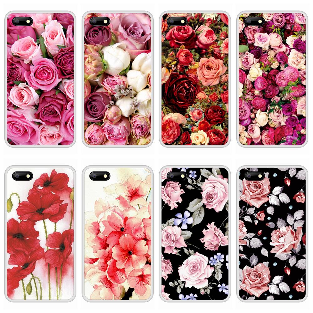 Phone Case For BQ Strike 5020 Soft Silicone TPU Floral Flower Pattern Printing For BQ 5020 Case Cover