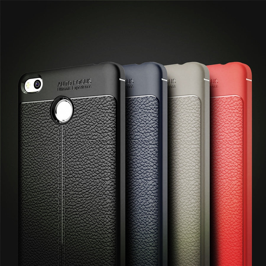 Phone Case For Xiaomi Redmi 3s Case Luxury TPU Silicone Imitation Leather Cover for Xiaomi Redmi 3 Pro Case Redmi 3S 3 S Case