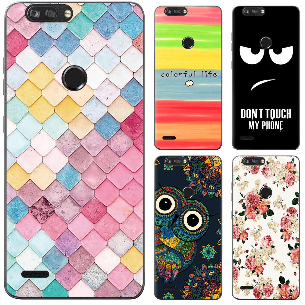 Phone Case For ZTE Blade ZMAX Pro Z982 Z MAX 6-inch Cute Cartoon High Quality Painted TPU Soft Case Silicone Cover
