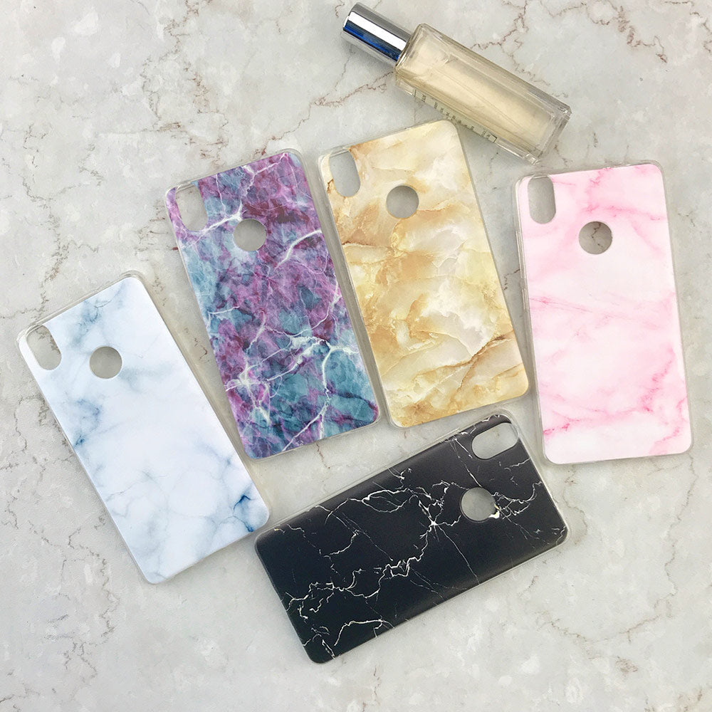 Phone Case for BQ Aquaris U2 Lite X BQ V Plus X Pro M 2017 VS Fashion Pattern TPU Granite Marble Texture soft Back Cover